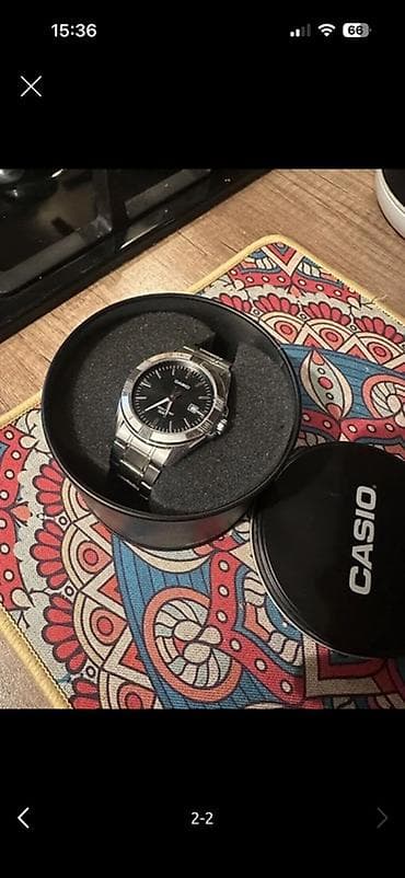 Qol saatı, Casio, rəng - Qara