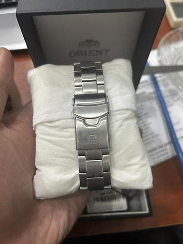 kamera saat: Orient Kvarter kolleksiyasından kişi qol saatı – model RA-AA0008B19B — 4