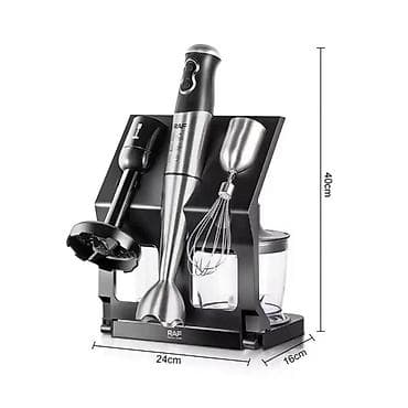 iphone 12 pro max irsad: RAF R.3004 Blender Set – 5-i 1-də mətbəx dəsti Xüsusiyyətlər: - Güc — 3