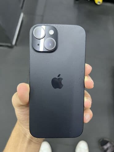 iphone 15 kreditle: IPhone 15, 128 GB, Black Titanium, Barmaq izi, Simsiz şarj, Face ID — 2