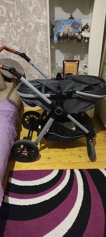 uşaq arabalari instagram: Çıxarıla bilən beşikli araba, Kidilo, İşlənmiş, Cins: Oğlan, Yaş: 30 ay, Ünvandan götürmə — 6