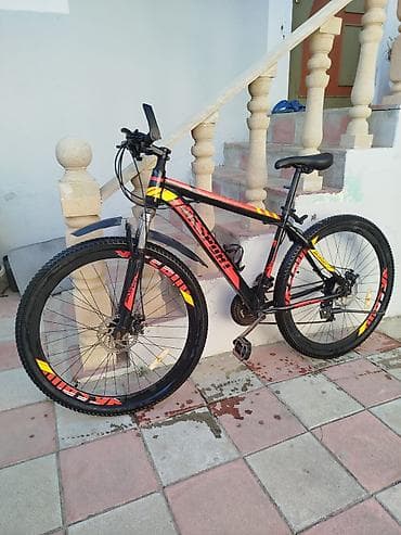 balaca velosiped: Dağ velosipedi – 29" təkərlər, disk əyləclər . teze kimi. bouyk oldu — 1