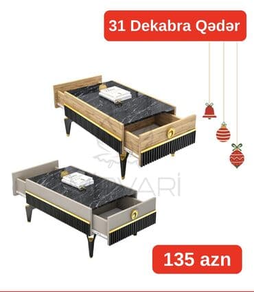 Jurnal masası, Yeni, Açılan, Laminat, Dördbucaq masa