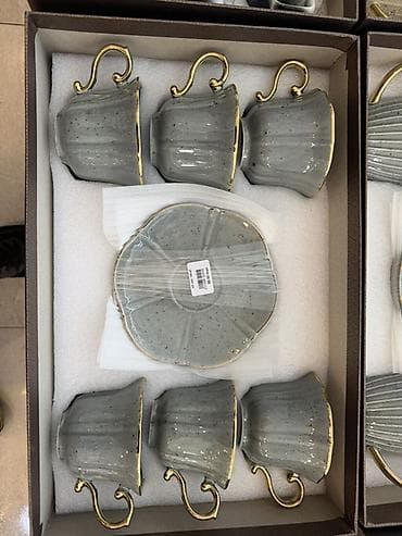 suni gul: Çay dəsti, 6 nəfərlik — 2