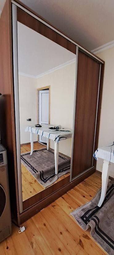 İşlənmiş, 2 qapılı, Siyirməli, Qəhvəyi, Taxta, Kupe, Düz dolab — 2