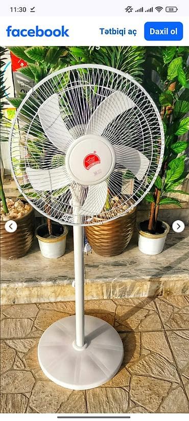 ventil: Sərinkeş Changli Crown 40sm 40W . ❄️ Sərinlik artıq bir zəng qədər — 6