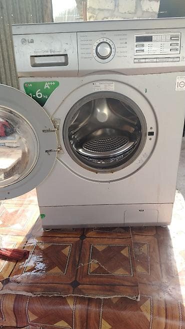 qapi demir qapi seyf qapi: LG paltaryuyan maşın – Inverter Direct Drive, 6 kq Xüsusiyyətlər: - — 2