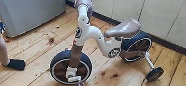 suru: Uşaq üçtəkərli velosipedi – BestTrike - Rəng: ağ/qəhvəyi - Sükanın — 6
