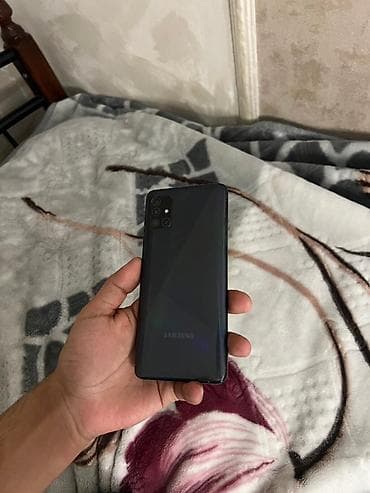 telefonların satisi: Samsung Galaxy A51, 64 GB, rəng - Qara, Barmaq izi — 4