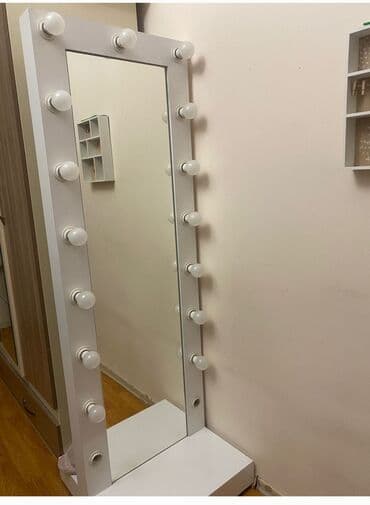 ev əşyaları ikinci el: Işıqlı güzgü satilir uzunluğu 180sm eni 60 sm ünvanın Binəqədi Rayon — 8