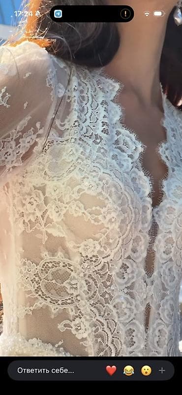 Toy paltarları: Məhsul: Zərif gəlinlik Yalnız 1 dəfə geyinilib, xaricdən alınıb — 6