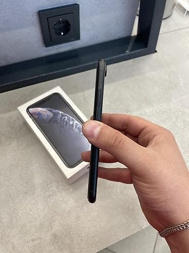 iphone xr azerbaycan: IPhone Xr, 64 GB, Qara, Face ID — 7