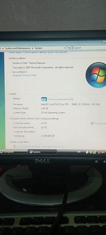 Skanerlər: Masaüstü kompüter (NEXT korpus) - Prosessor: Intel Core 2 Duo E4400 — 4