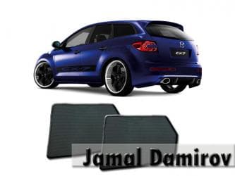 maqnit qolbaq: Mazda cx7 üçün maqnit pərdələr. 25-30 azn Магнитные шторки для mazda — 1