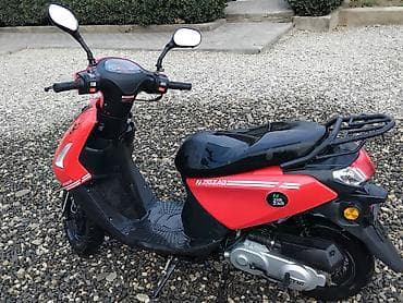 elektrik muhərrik: ZIGZAG benzinli skuter - Rəng: qırmızı/qara - Kuzov: şəhər tipli — 5