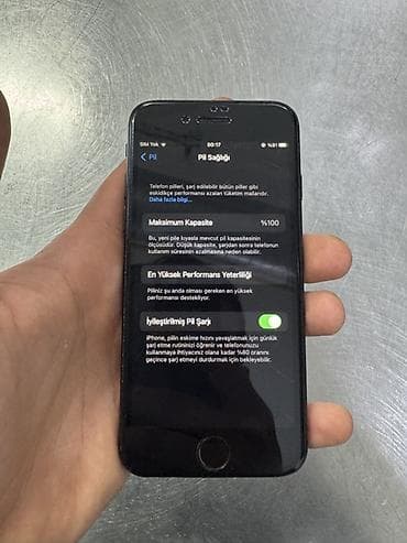 IPhone 7, 128 GB, Qara, Barmaq izi — 2