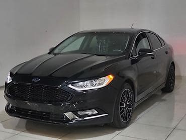 vito disk: Ford Fusion sedan – qara rəng, aerodinamik kuzov və idman üslublu — 2