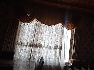 Klassik pərdə dəst.deste daxildir:günlük, perde, papaq, qolçaqlar ve