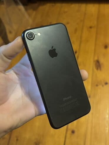 iphone 12 teze: IPhone 7, 128 GB, Qara, Barmaq izi — 1