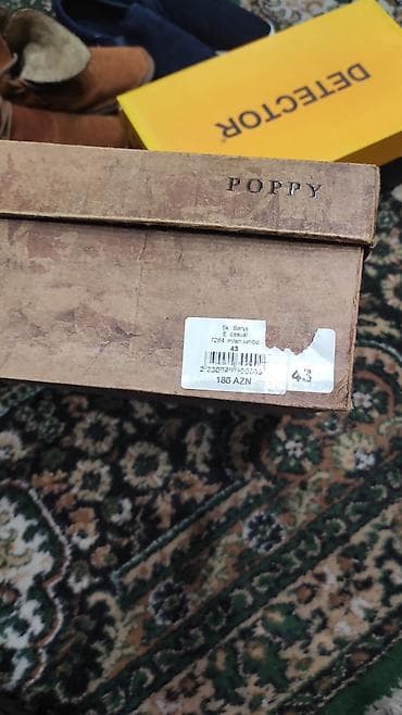 ayyaqqabı: Məhsul: Kişi klassik dəri ayaqqabısı – POPPY - Rəng: Tünd qəhvəyi — 4