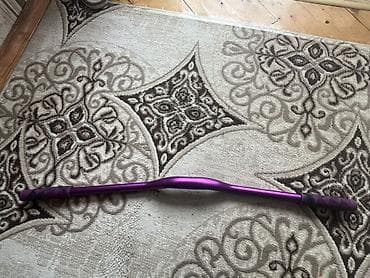 eylec: Bənövşəyi rəngli velosiped sükanı - Material: yüngül və möhkəm — 2