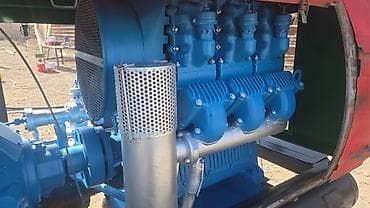 hava kompressorlar: Səyyar dizel hava kompressoru – təkərli qoşqu şassisi üzərində — 6