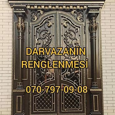 dəmir sef qapı: 1️⃣ darvazalari̇n renglenmesi̇ xi̇dmeti̇ 2️⃣baki sumqayit ərazisində — 1