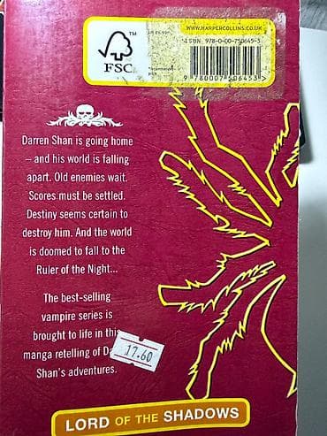 Məhsul: “The Saga of Darren Shan” manga seriyası – Cild 11 Müəllif — 2