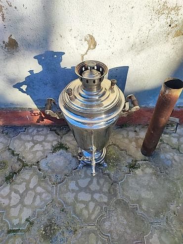 ikinci el iran sobasi: İşlənmiş Od Samovar, 7 l, Ünvandan götürmə — 5