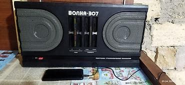nlt plus electronics: QƏDİMİ ANTİK USELİTEL VOLNA - 307 portativ elektrofon (stereo) — 4