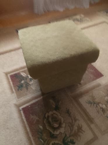 pufik sandiq: Pufik oturacaq, Parça, rəng - Yaşıl — 1