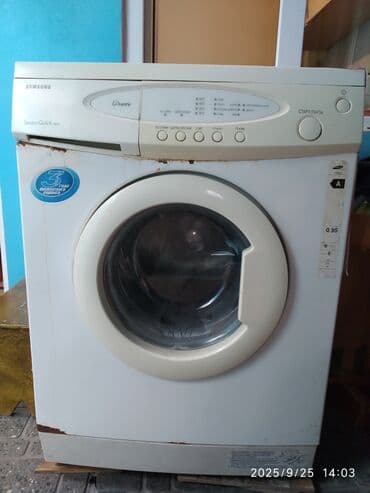 mini paltaryuyan maşın qiyməti: Paltaryuyan maşın Samsung, 10 kq, İşlənmiş, Yarımavtomat, Qurutmasız, Kredit yoxdur, Ünvandan götürmə — 2