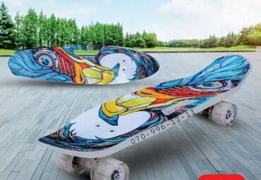 гироскутеры 8 дюймов: Pennyboard Skeybord, Kaykay, Skeyt və Pennyboardlar🛹 🔹️İşıqlı gel — 1