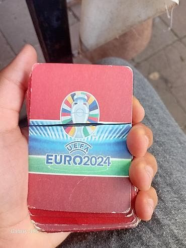 İncəsənət və kolleksiyalar: UEFA EURO 2024 temalı futbol kolleksiya kartları dəsti - Mövzu: UEFA — 1