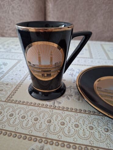 black latte nedir: Fincanlar, rəng - Qara, 1 əd, 300 ml — 3