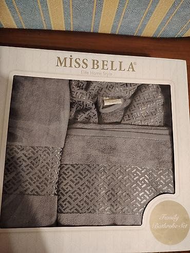 ev tapickalari: MISS BELLA – Family Bathrobe Set - Brend: Miss Bella (Elite Home — 1
