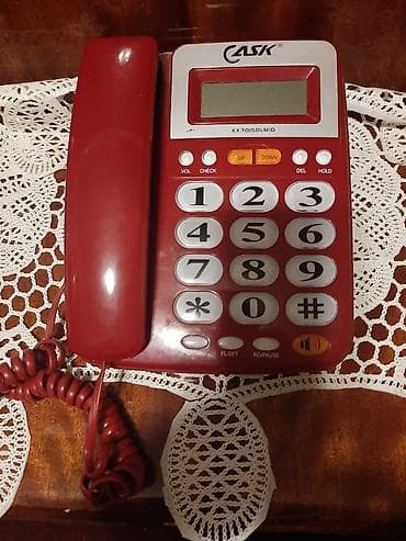 Stasionar telefon Simli, İşlənmiş