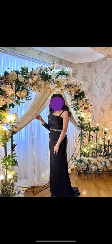 красивые платья на прокат в баку: Ziyafət donu, Maksi, Gizia, XL — 1