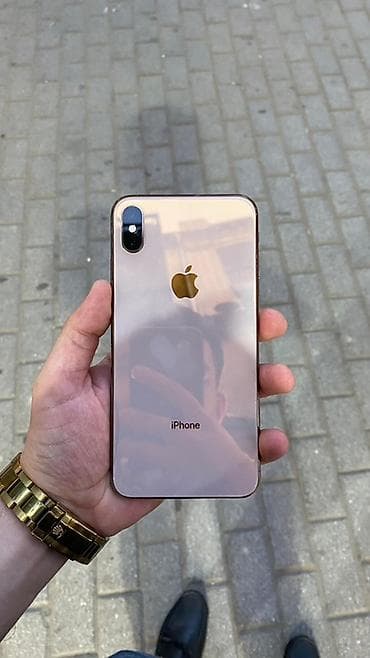 philips xenium 9@9s: IPhone Xs Max, Qızılı, Face ID — 4