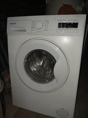 Sharp ES-FB6084W paltaryuyan maşın - Ön yükləmə tipli, 6 kq tutum -