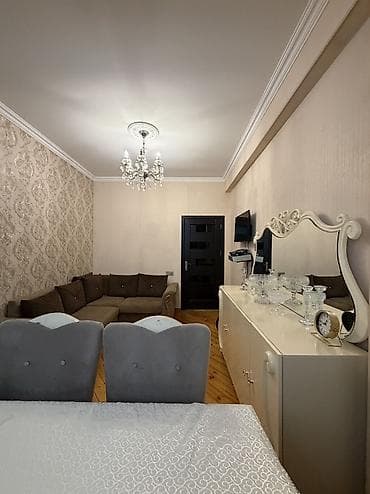 studiya menzil: 2 otaqlı, Yeni tikili, 54 kv. m — 3