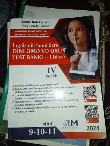 Məhsul: İngilis dili fənni üzrə “Dinləmə və Oxu Test Bankı – I hissə”