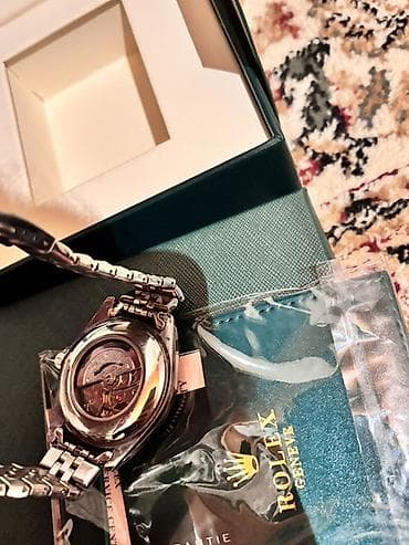 saat romanson: Qol saatı, Rolex, rəng - Mavi — 3