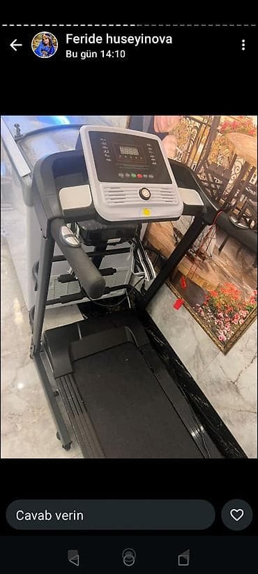 sat bilet: Elektrik qaçış trenajoru 120 çəki elə veziyetde tecılı satılır - — 2