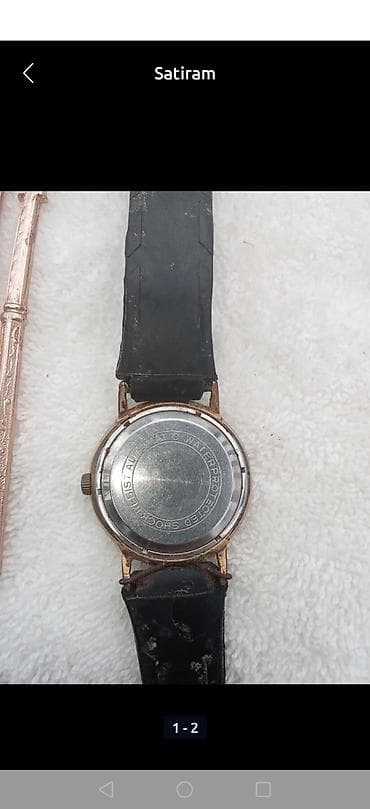 Qol saatları və aksesuarlar: İşlənmiş, Qol saatı, rəng - Qızılı — 3