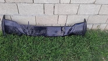 kia rio diffuser: Spoyler, Plastik — 1