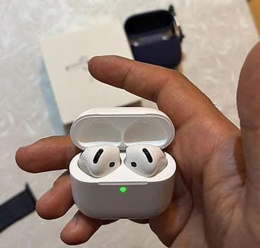 Simsiz (Bluetooth) Qulaqcıqlar, Apple, rəng - Ağ