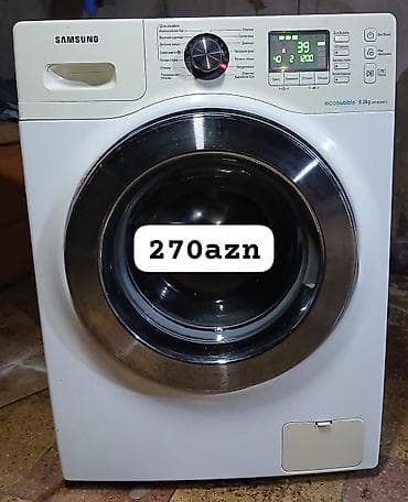 Samsung paltaryuyan maşın – EcoBubble, 8 kq Xüsusiyyətlər: - Ön lalafo.az -da Samsung paltaryuyan maşın – EcoBubble, 8 kq Xüsusiyyətlər: - Ön