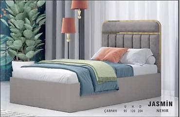 ikinci el tek carpayilar: JASMİN NEHİR tək nəfərlik çarpayı Fabrik istehsalı mebellərin topdan — 1