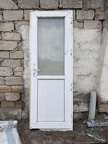 İşlənmiş Plastik qapı Çərçivə ilə, Zəmanətsiz, Ünvandan götürmə